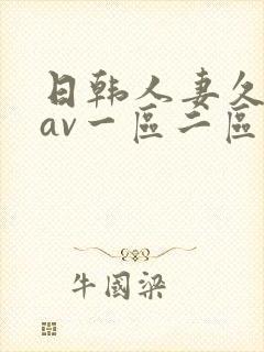 日韩人妻久久久av一区二区