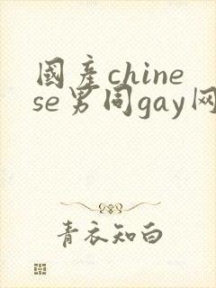 国产chinese男同gay网站