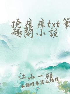 挠痒痒txt笔趣阁小说