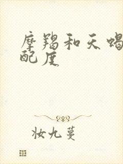 摩羯和天蝎的匹配度