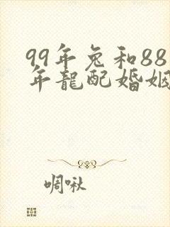 99年兔和88年龙配婚姻好不好
