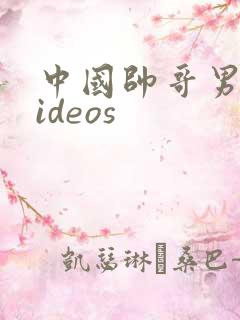 中国帅哥男男videos