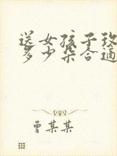 送女孩子玫瑰花多少朵合适