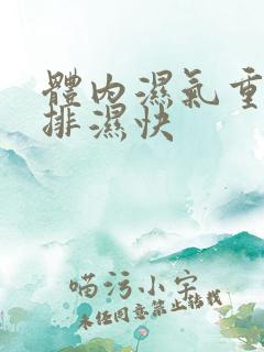 体内湿气重怎么排湿快