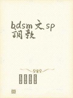 bdsm文sp调教