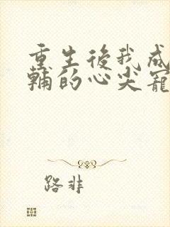 重生后我成了首辅的心尖宠