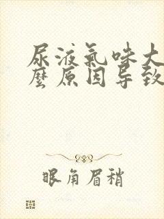 尿液气味大是什么原因导致的