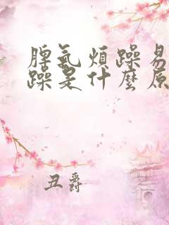 脾气烦躁易怒暴躁是什么原因