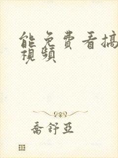 能免费看搞基的视频