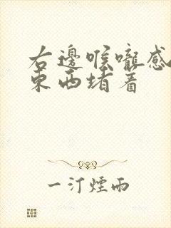 右边喉咙感觉有东西堵着