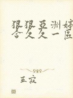 狠狠亚洲婷婷综合久久一区二区