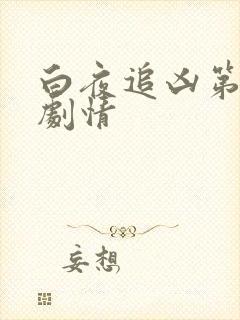 白夜追凶第二季剧情