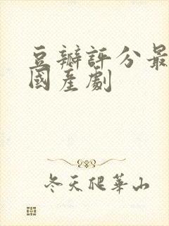 豆瓣评分最高的国产剧