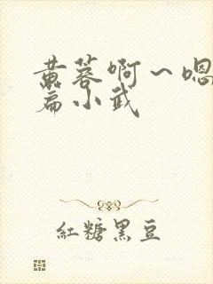 黄蓉啊～嗯啊h篇小武