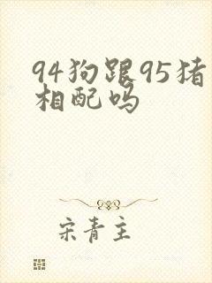 94狗跟95猪相配吗