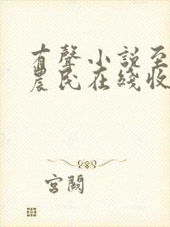 有声小说至尊小农民在线收听