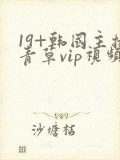 19+韩国主播青草vip视频