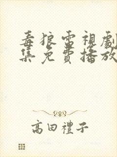 毒狼电视剧45集免费播放