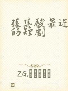 张集骏最近很火的短剧