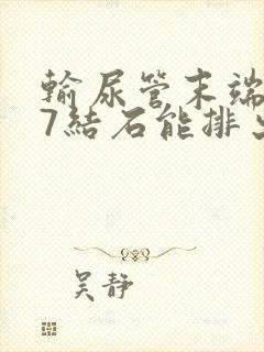 输尿管末端0.7结石能排出吗