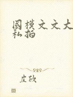 国模文文大尺度私拍