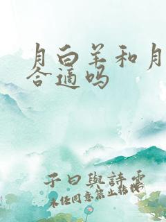 月白羊和月摩羯合适吗