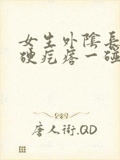 女生外阴长了个硬疙瘩一碰疼