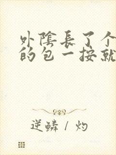 外阴长了个硬硬的包一按就疼