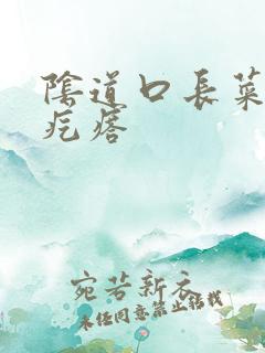 阴道口长菜花小疙瘩