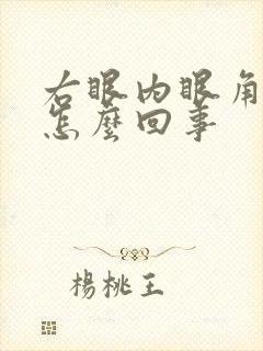 右眼内眼角疼是怎么回事