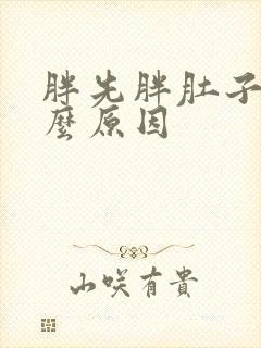 胖先胖肚子是什么原因