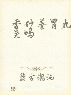 香砂养胃丸治胃炎吗