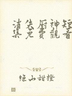 消失厨神短剧全集免费观看