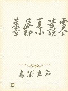 叶辰夏若雪最新章节小说全文免费阅读