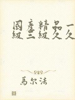 国产精品一级二级三级久久久