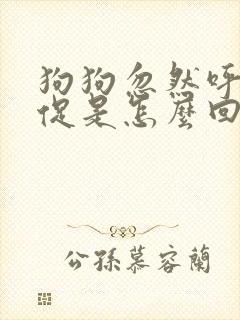 狗狗忽然呼吸急促是怎么回事