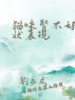 猫咪肾不好的症状表现