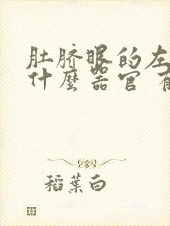 肚脐眼的左边是什么器官 有隐隐的疼