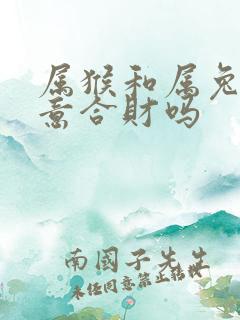 属猴和属兔做生意合财吗