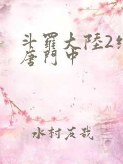 斗罗大陆2绝世唐门中