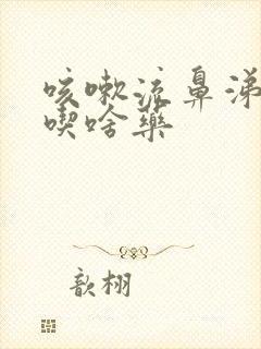 咳嗽流鼻涕发烧吃啥药