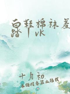 白鞋棉袜羞辱踩踏丨vk