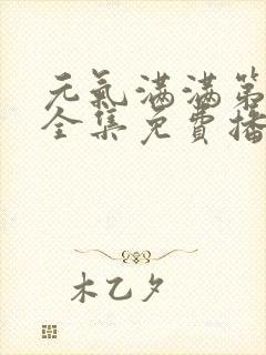 元气满满第一季全集免费播放