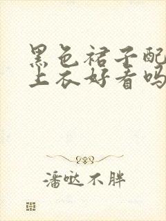 黑色裙子配灰色上衣好看吗