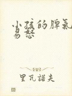 小孩的脾气暴躁易怒