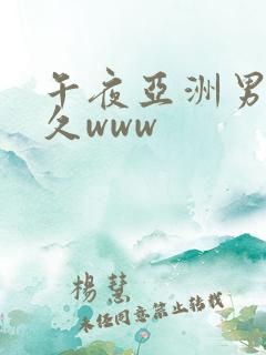 午夜亚洲男久久久www