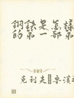 钢铁是怎样炼成的第一部第六章读后感