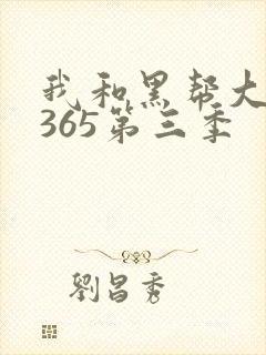 我和黑帮大佬的365第三季
