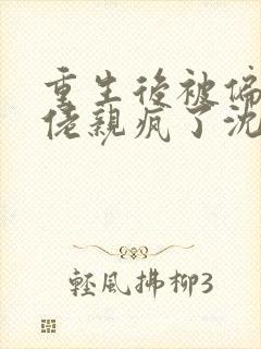 重生后被偏执大佬亲疯了沈柚