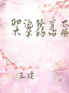 卵泡发育不成熟不孕的治疗